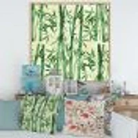 Bamboo Branches The Forest I  Wall Art
