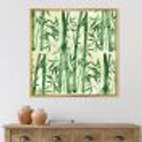 Bamboo Branches The Forest I  Wall Art