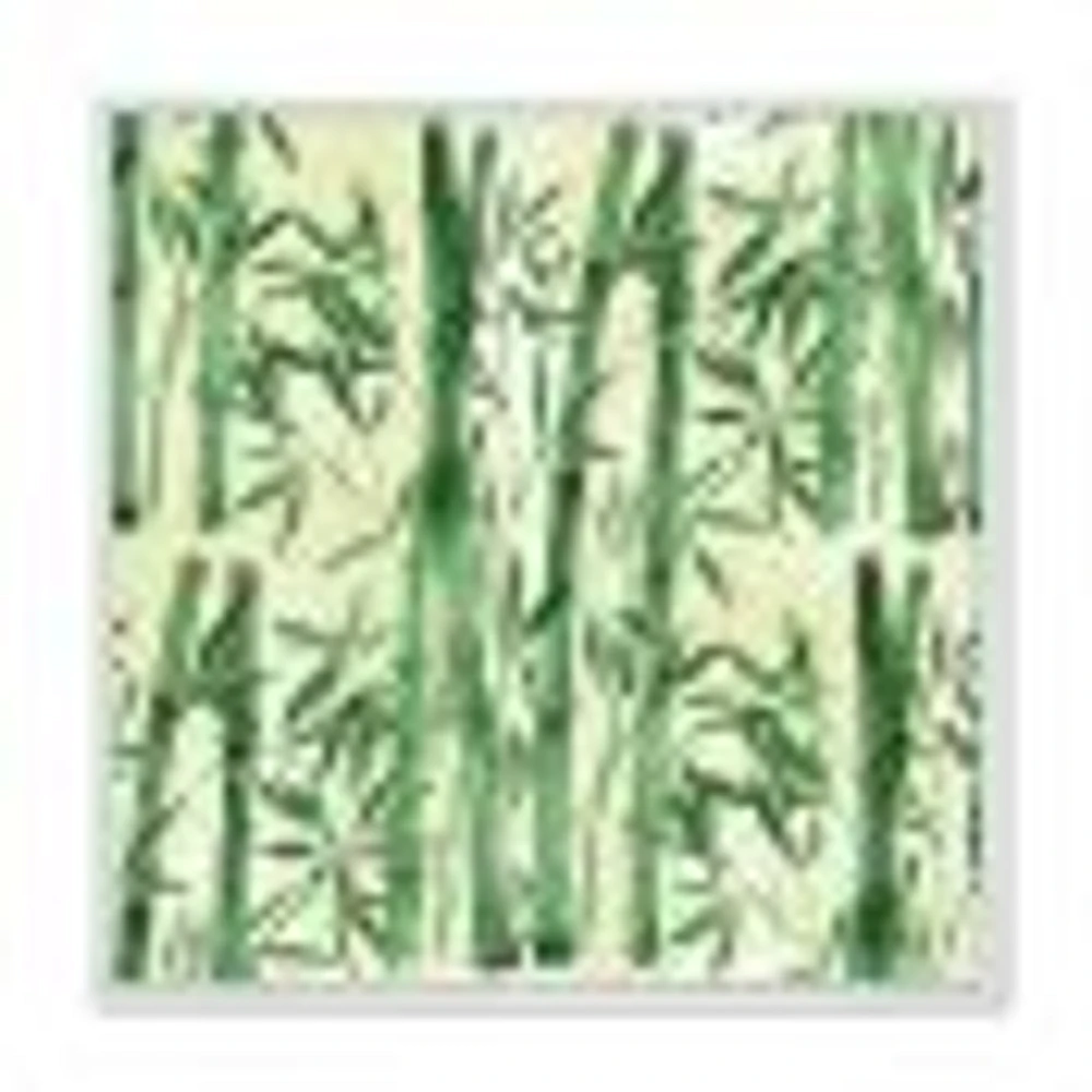 Bamboo Branches The Forest I  Wall Art