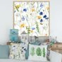 WildFlowers Chamomile and Clover Bell II  Wall Art