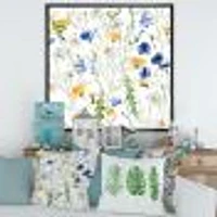 WildFlowers Chamomile and Clover Bell II  Wall Art