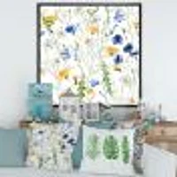 WildFlowers Chamomile and Clover Bell II  Wall Art