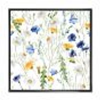 WildFlowers Chamomile and Clover Bell II  Wall Art