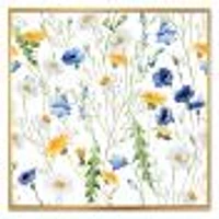 WildFlowers Chamomile and Clover Bell II  Wall Art