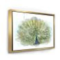 Toile « Peacock Bird »