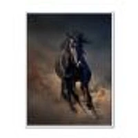 Portrait of Thoroughbred Nonius Stallion Horse I  Wall Art