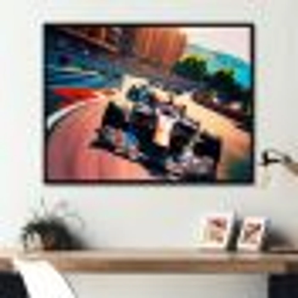 Formula Car Racing I Wall Art