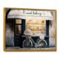 Bicycle Front A French Bakery IV Wall Art