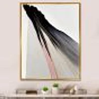 Minimalism Pink And Gold Cubic Fusion VI Wall Art
