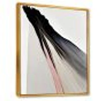 Minimalism Pink And Gold Cubic Fusion VI Wall Art