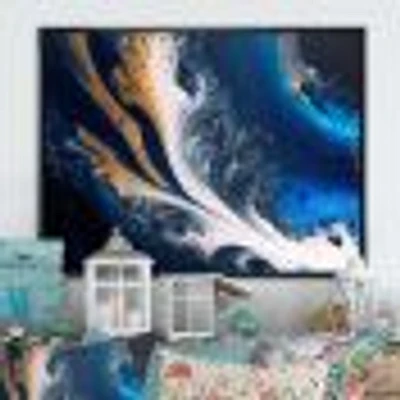 Ice Paint Splash VI Wall Art
