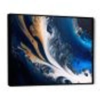 Ice Paint Splash VI Wall Art