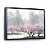 Flowering Trees at Spring  Canvas Print