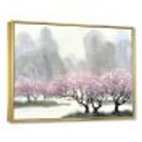 Flowering Trees at Spring  Canvas Print