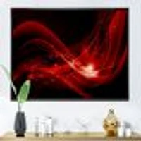 Dark Red Vector  Canvas Art print