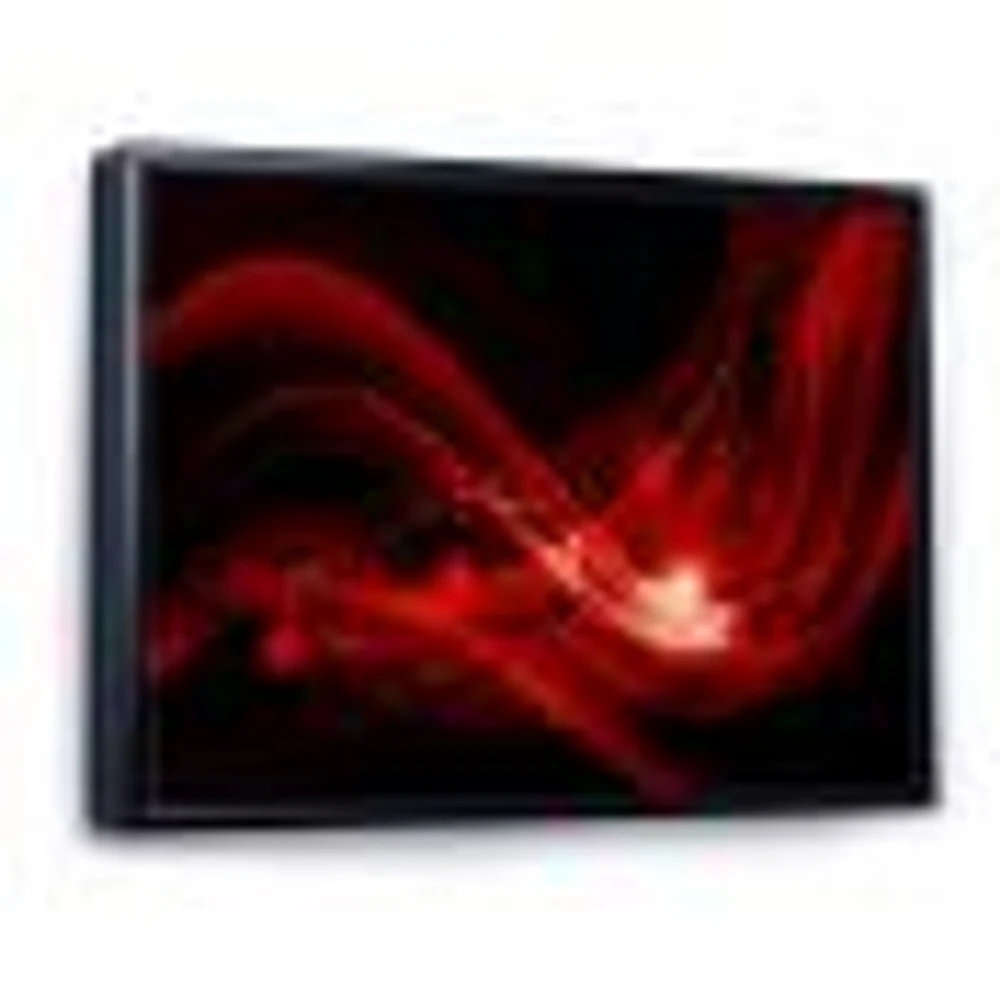 Dark Red Vector  Canvas Art print