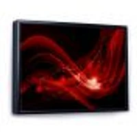 Dark Red Vector  Canvas Art print