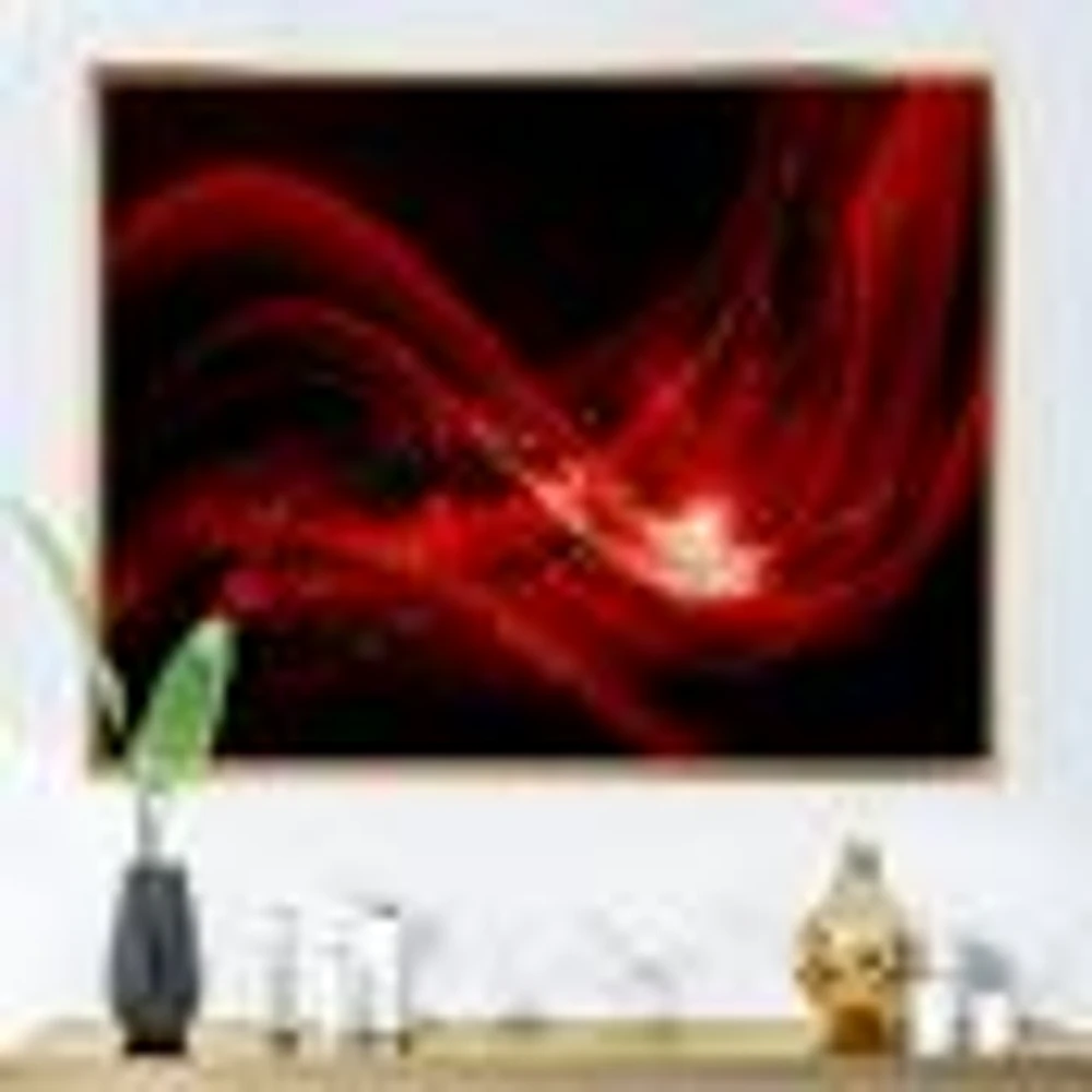 Dark Red Vector  Canvas Art print