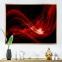 Dark Red Vector  Canvas Art print