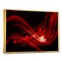 Dark Red Vector  Canvas Art print