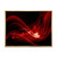 Dark Red Vector  Canvas Art print