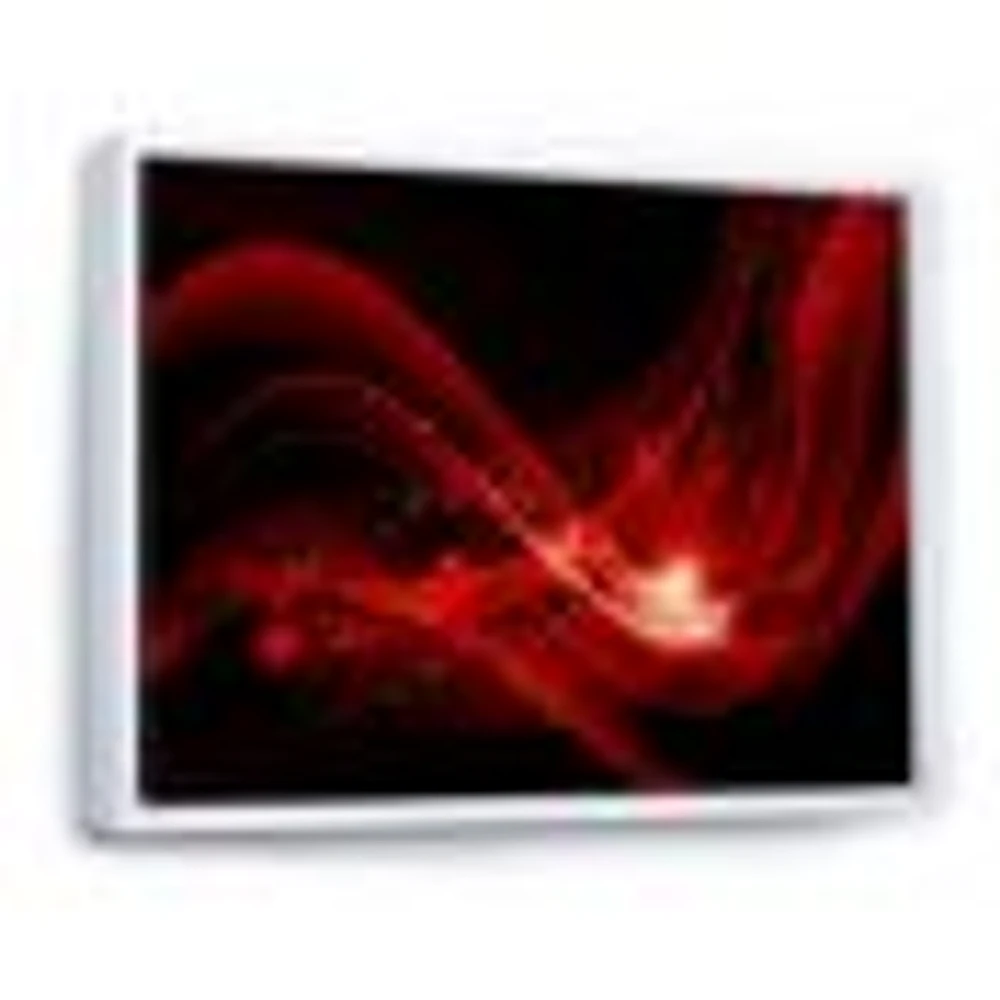 Dark Red Vector  Canvas Art print