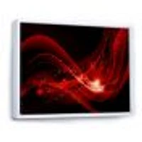 Dark Red Vector  Canvas Art print
