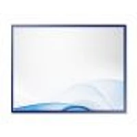 3D Wave of Water Splash  Digital Art Canvas Print