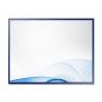 3D Wave of Water Splash  Digital Art Canvas Print