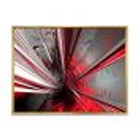 Fractal 3D Deep into Middle  Art Canvas Print