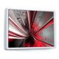 Fractal 3D Deep into Middle  Art Canvas Print
