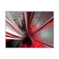 Fractal 3D Deep into Middle  Art Canvas Print