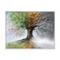 Toile imprimée « Tree with Four Seasons