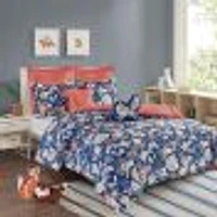 Curly Fox Duvet Cover Set