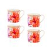 Maxwell & Williams Set of 4 Dahlia Mugs - 430ml