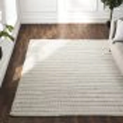 Orria Ivory and Grey Rug