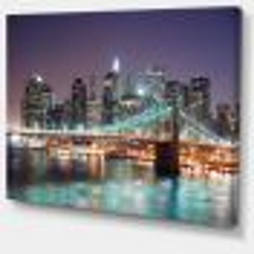 New York City Manhattan Skyscrapers  Wall Art