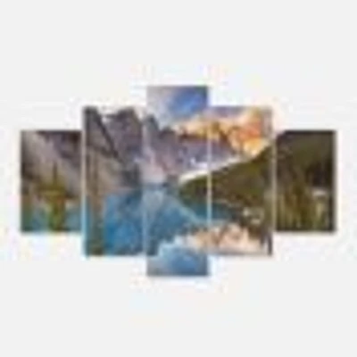 Moraine Lake Banff Park Canada  Canvas Wall Art
