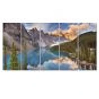 Moraine Lake Banff Park Canada  Canvas Wall Art
