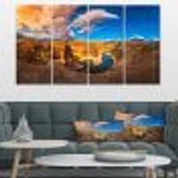 Reflection Canyon Lake Powell  Canvas Wall Art
