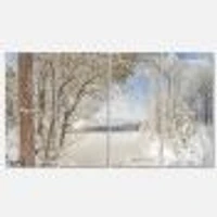 Toile 4 « Lake Winter Woods »