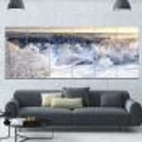 Beautiful Winter Panorama  Wall Art