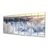 Beautiful Winter Panorama  Wall Art