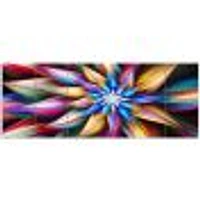 Exotic Multi Color Flower Petals  Wall Art