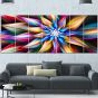 Exotic Multi Color Flower Petals  Wall Art