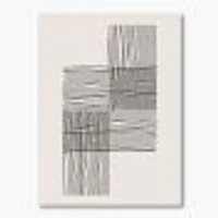 Minimal Geometric Compostions of Elementary Forms XIX  Wall Art