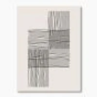 Minimal Geometric Compostions of Elementary Forms XIX  Wall Art
