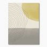 Minimal Geometric Compostions of Elementary Forms XXXIV  Wall Art