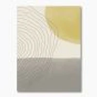 Minimal Geometric Compostions of Elementary Forms XXXIV  Wall Art