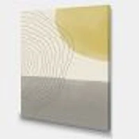 Minimal Geometric Compostions of Elementary Forms XXXIV  Wall Art